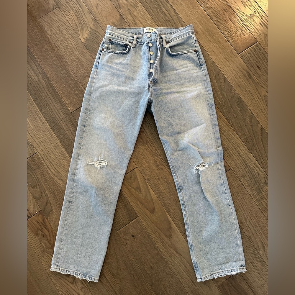 Agolde Mid Rise Loose Fit 90s Jean